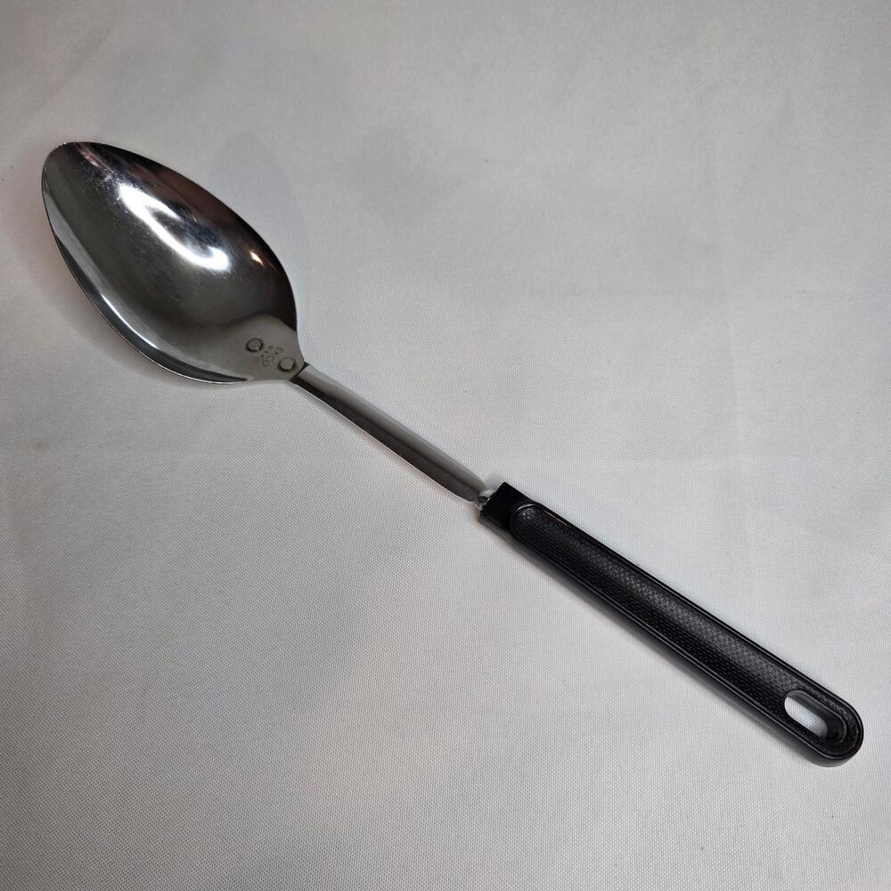 Ekco Spoon Serving Utensil Kitchen Cooking USA 12" Metal Plastic